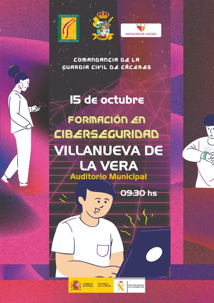 Imagen FORMACIÓN EN CIBERSEGURIDAD- AUDITORIO MUNICIPAL